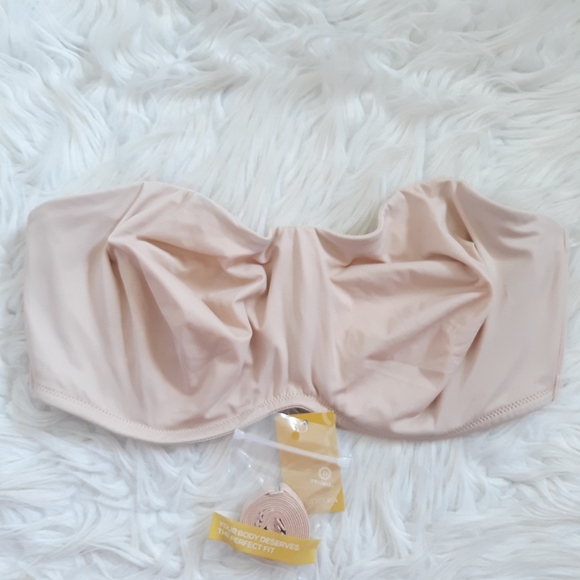 Delimira Minimizer Strapless Bra NWT - Picture 4 of 9